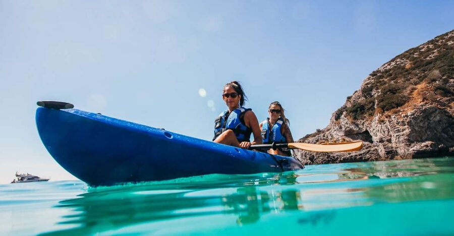 Sesimbra: Arrabida Natural Park & Caves Guided Kayaking Tour - Entering Arrábida Natural Park From the Sea (Not the Walk)
