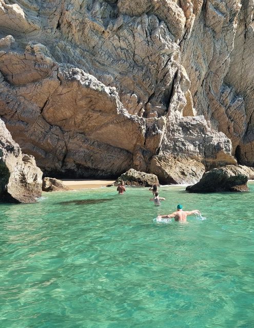 Sesimbra: Secret Bays and Beaches Boat Tour with Snorkeling - Inferno Beach: quick hit, big views