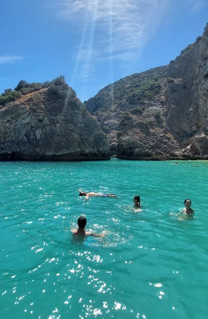 Sesimbra: Secret Bays and Beaches Boat Tour with Snorkeling - Marine life focus at Parque Marinho Professor Luiz Saldanha
