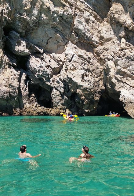 Sesimbra: Secret Bays and Beaches Boat Tour with Snorkeling - Baleeira Bay and Beach: the longer stop, plus wine tasting