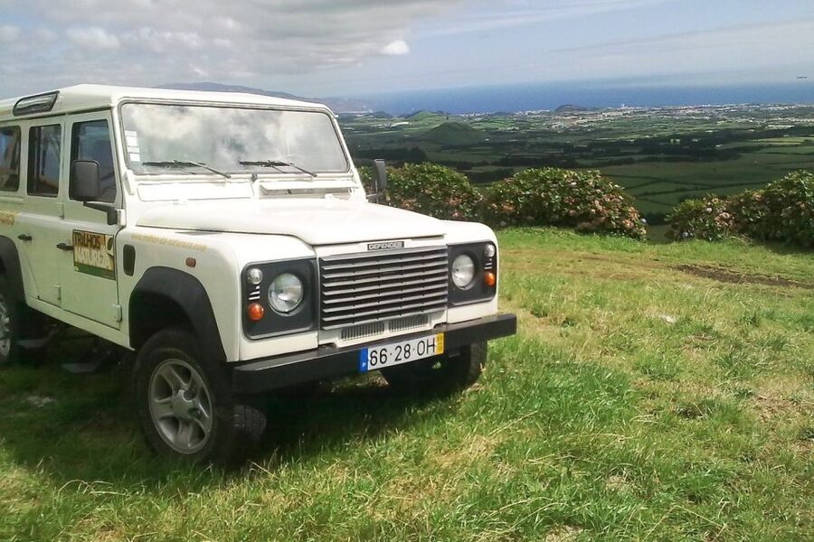 Sete Cidades Azores 4x4 Day Tour from Ponta Delgada - The morning drive out of Ponta Delgada