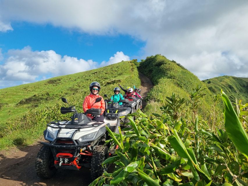 Sete Cidades: Half-Day ATV Quad Tour - How the rest of the route flows back via Ponte dos Rêgos