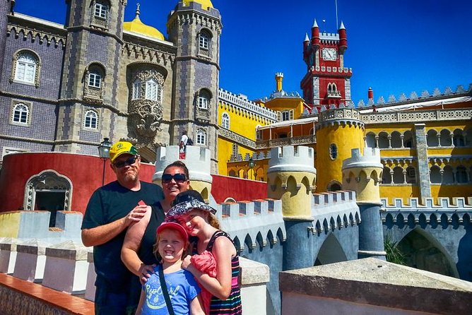 Sintra and Cascais Small Group Tour in a Van With Tickets - Pena Palace and Park: The Romanticism Showpiece