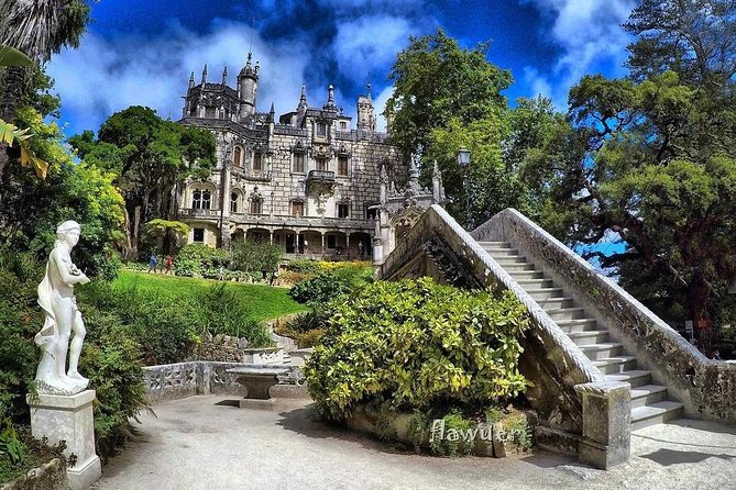 Sintra, Pena Palace and Quinta da Regaleira from Lisbon - Quinta da Regaleira: Lakes, Grottoes, and the Initiation Well Spiral