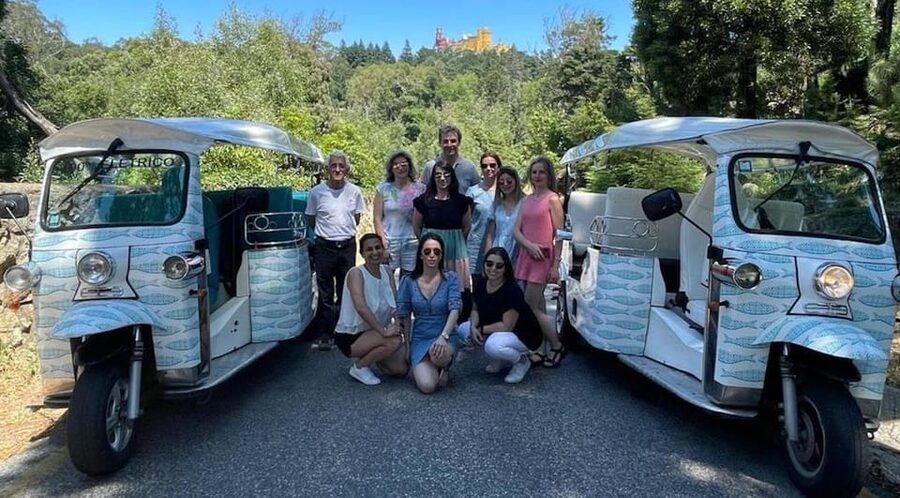 Sintra: Private Sightseeing Tuk Tuk Tour - Azenhas do Mar, Praia Grande, and then the dramatic headlands