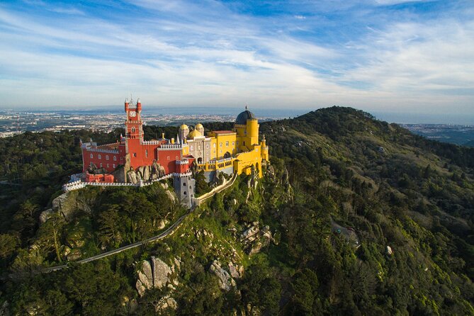 Sintra Private Tour with Tickets: Pena Palace & Moorish Castle - Sintra Mountains and the Sabuga Fountain: the calm between the climbs