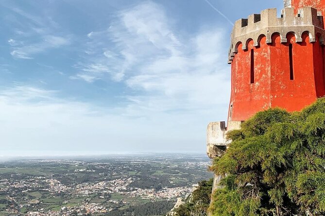 Sintra Walking Tour: Romantic Village & Palaces - National Palace of Sintra: the skyline icon, plus the ticket choice