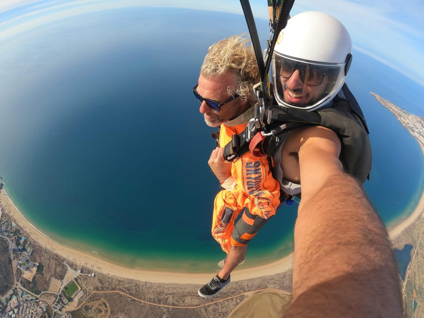 Skydive Algarve: Tandem Skydiving 10.000ft (up to 15.000ft) - The briefing that explains exit, freefall, and landing (so you can actually relax)