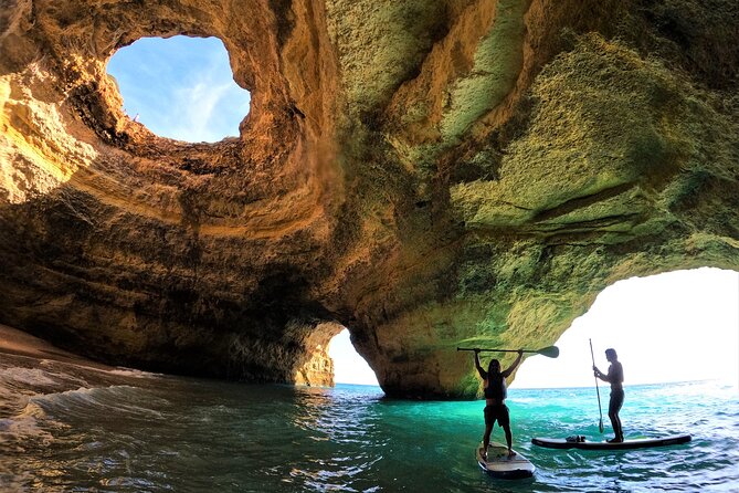 Small Group Kayak Experience In Benagil Cave with 4K Photos - After the main cave, secret beaches and more cave passes on the route