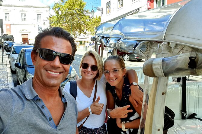 Special Guided Tour of Tuk Tuk Lisbon Historic 2 Hours - A Manueline station moment and the D. Maria II Theater square
