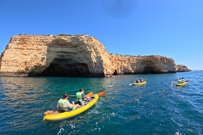 Sunrise Small Group Kayak Experience in BENAGIL Cave & 4K Photos - Why the 6:30 am paddle feels calmer at Benagil