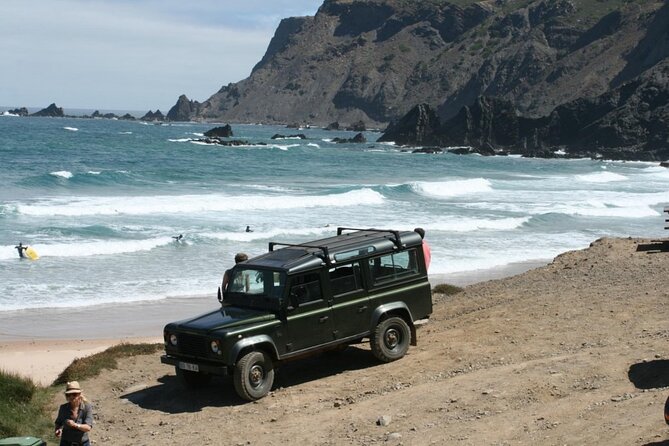 Sunset off-road Algarve Natural Park West Coast secret spot tour - Natural Park secret beach: where the 4x4 does the talking