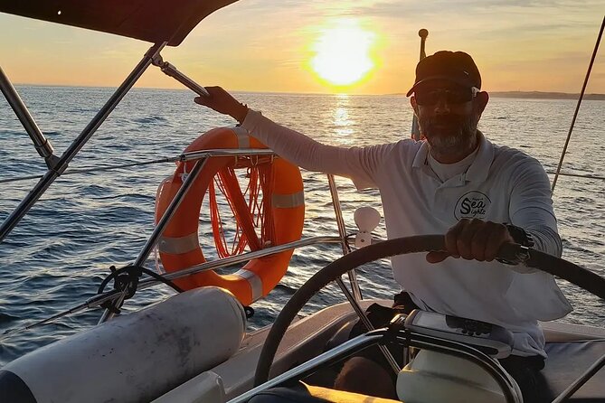 Sunset Tour on a Luxury Sailing Yacht from Vilamoura - A Tiny Sea-Only Cove: When the Second Stop Turns Quiet