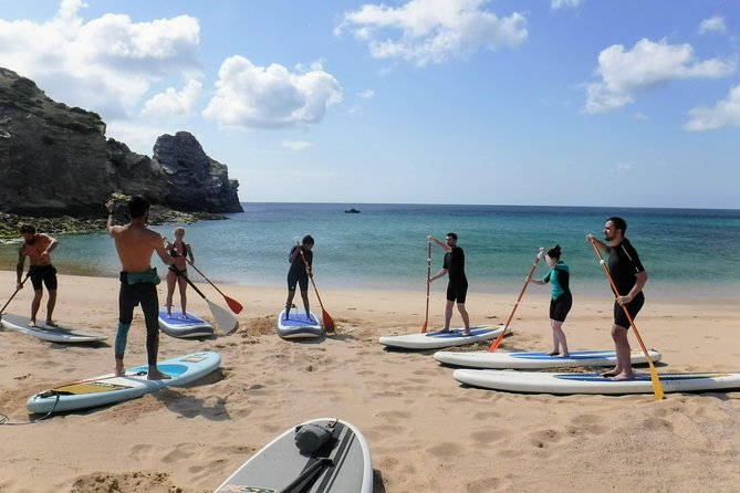 SUP Tour in Algarve Ingrina Caves w/ Snorkeling & Photos Included - Two Hours on the Water: Grotto Stops, Snorkel Moments, Cliff-Jump Options