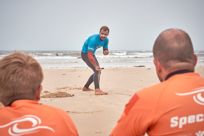 Surf Courses In Peniche and Baleal Portugal - The 2-hour lesson flow at a glance