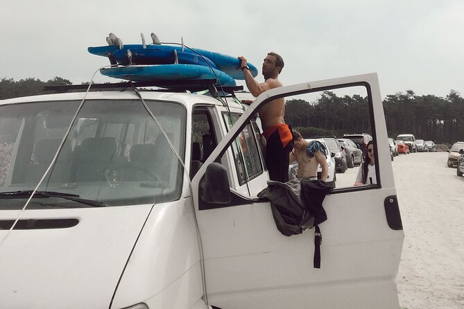 Surf Experience with Transfer to Matosinhos - All Levels - The 3-Hour Flow From Praça de Carlos Alberto to the Beach