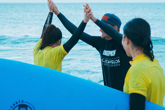 Surf Lesson on Praia de Carcavelos - Meet at Avenida Marginal, then head to the beach work
