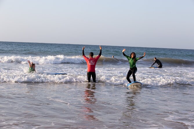 Surf's Up in Albufeira: Learn to Ride the Waves - Gear included: soft boards and wetsuits change everything