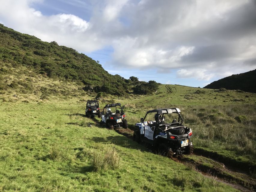 Terceira: Buggy Tour 4x4 West Side Azores Retreat - From road to dirt: what the driving feels like in 2.5 hours