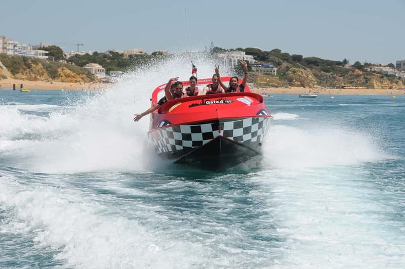 Thrilling 30-Minute Jet Boat Ride in the Algarve - The Coast Feels Like the Main Event on a 30-Minute Jet Boat