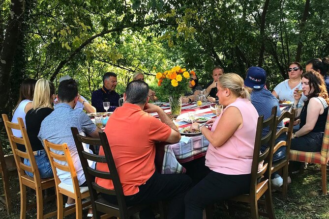 Traditional Cooking Class, Farm Tour & Lunch in the Douro Valley - The meal: brunch spread, farm lunch, and wine made on site