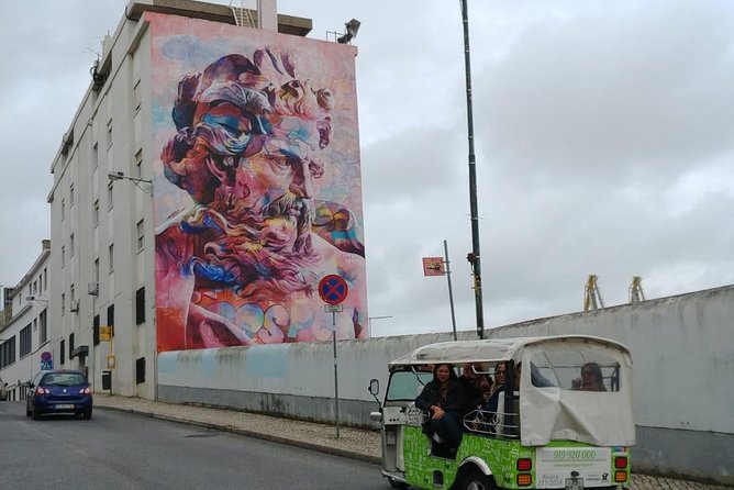 Tuk Tuk Lisbon: Exploring Urban Art - Santa Clara Field: André Saraiva’s 53,000 tiles