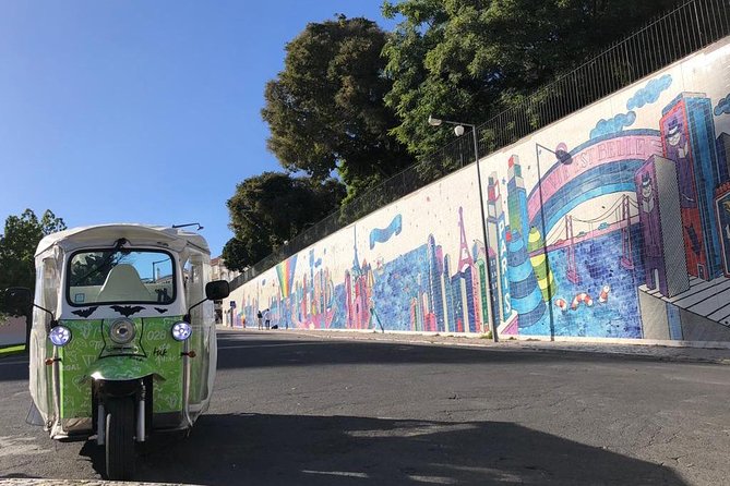 Tuk Tuk Lisbon: Exploring Urban Art - Graça literary portraits and two viewpoint stops