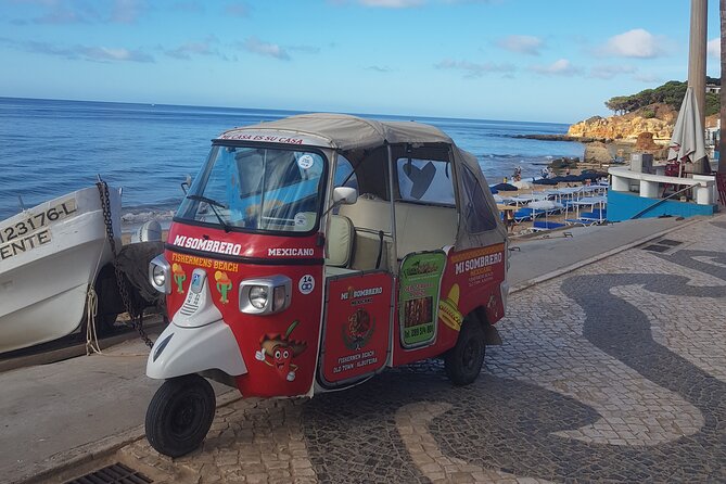 Tuk tuk tour- the best way to see coast and country side - Getting picked up in Albufeira, and starting smoothly