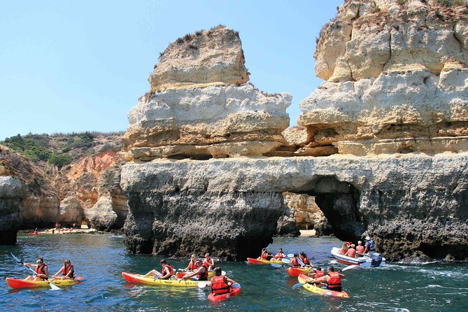 Unlock the Magic of Ponta da Piedade by Kayak – Lagos - Where you start in Marina de Lagos, right by Pizza Hut