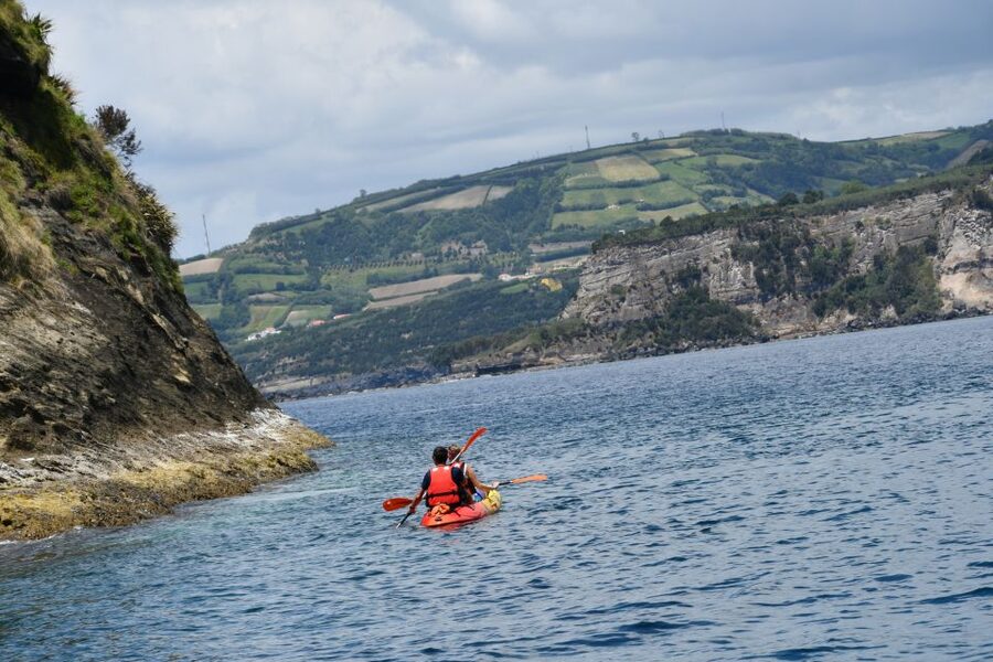 Vila Franca do Campo: Kayak Rental - The self-guided route: paddling around Vila Franca do Campo’s islet