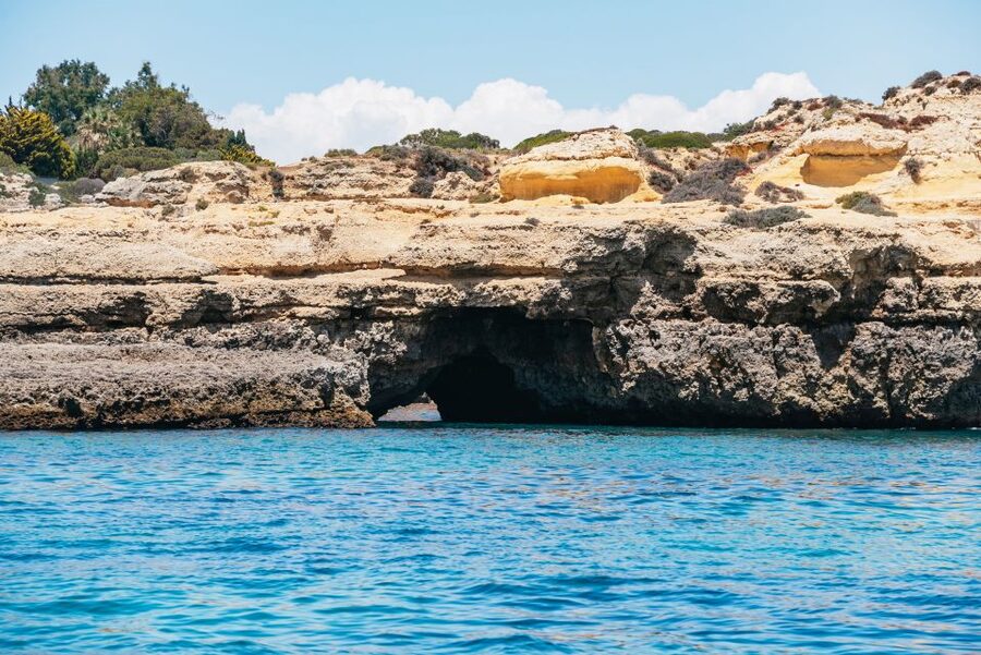 Vilamoura: Benagil Cave Boat Tour with Entry - Dolphins at sea: exciting, natural, and not guaranteed