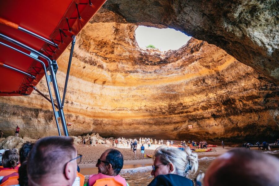 Vilamoura: Benagil Cave Boat Tour with Entry - What to wear in Algarve wind and spray