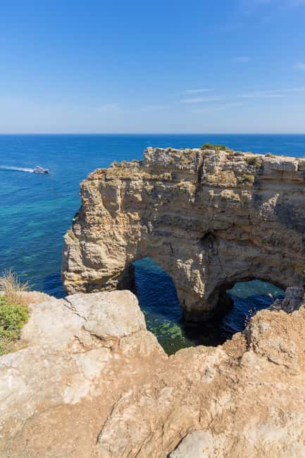 Vilamoura: Benagil Cave Quest Boat Tour - Benagil Cave, Cathedral-style views, and the entry reality check