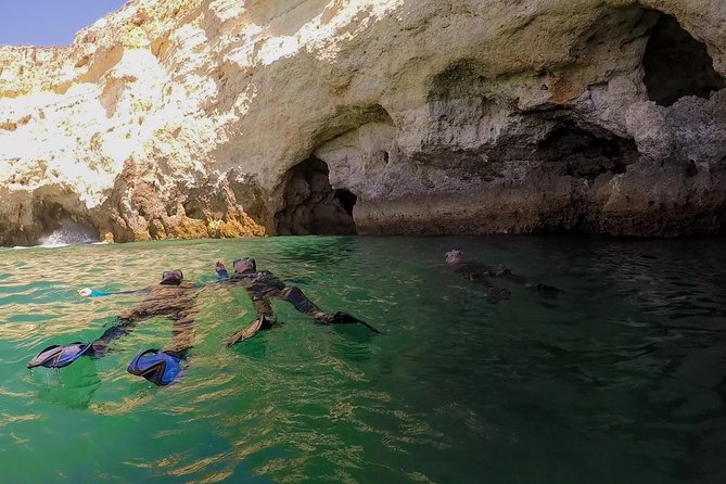 Visit Secret Caves, Hidden Beaches and Snorkel in Alvor, Portugal - Gear and wetsuits: how they help you feel safe in open water