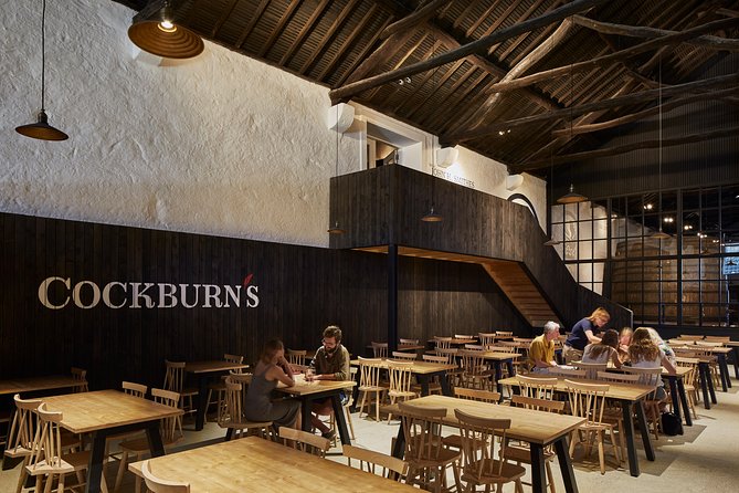 Visit to Cockburn's Cellars - Where the value comes from: duration, group size, and included admission