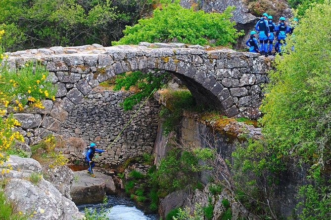 Water Canyoning - Guided Safety with Hélder and Duarte Watching the Whole Time