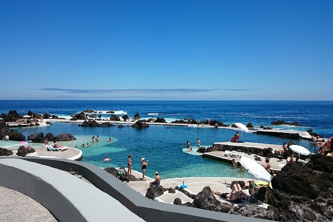 West Madeira Island Guided Tour & Fanal Mystic Forest - Porto Moniz: volcanic pools, lunch time, and swim expectations