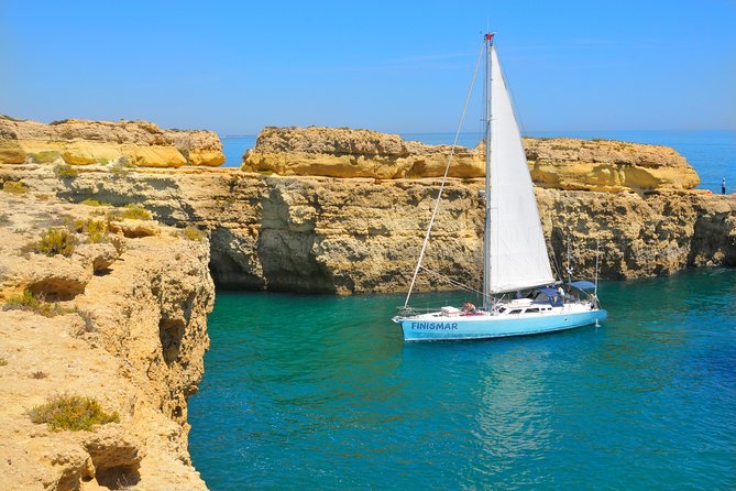Yatch FINISMAR: 3hours Sailing to Benagil - Benagil from the sea: what you’ll see, and what to expect about access